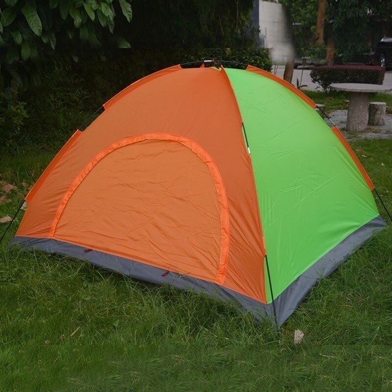 Cheap Goat Tents Windproof Camping Tent 3 4 Person High Attitude Tent 200x200x130cm Detachable Separated  Double Layer Outdoor Tent for Camping Tents 
